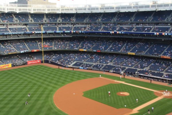 Match de baseball au Yankee Stadium