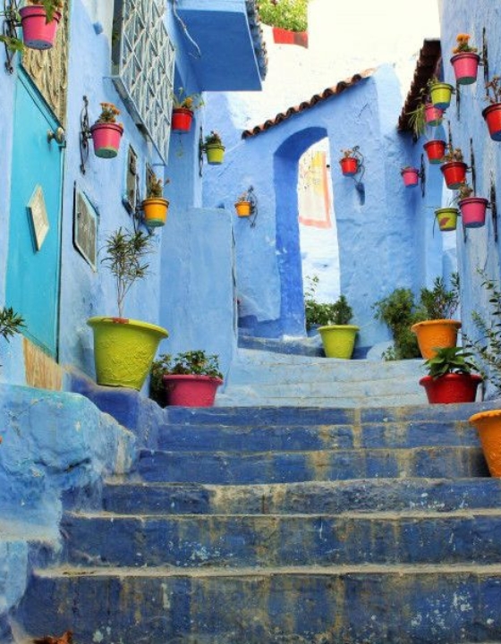 Chefchaouen, je suis bleu de toi