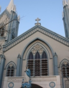 Santorin, la carte postale